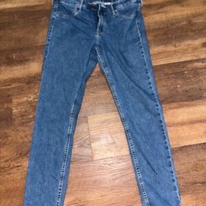 H&M Blue Straight Leg Jeans